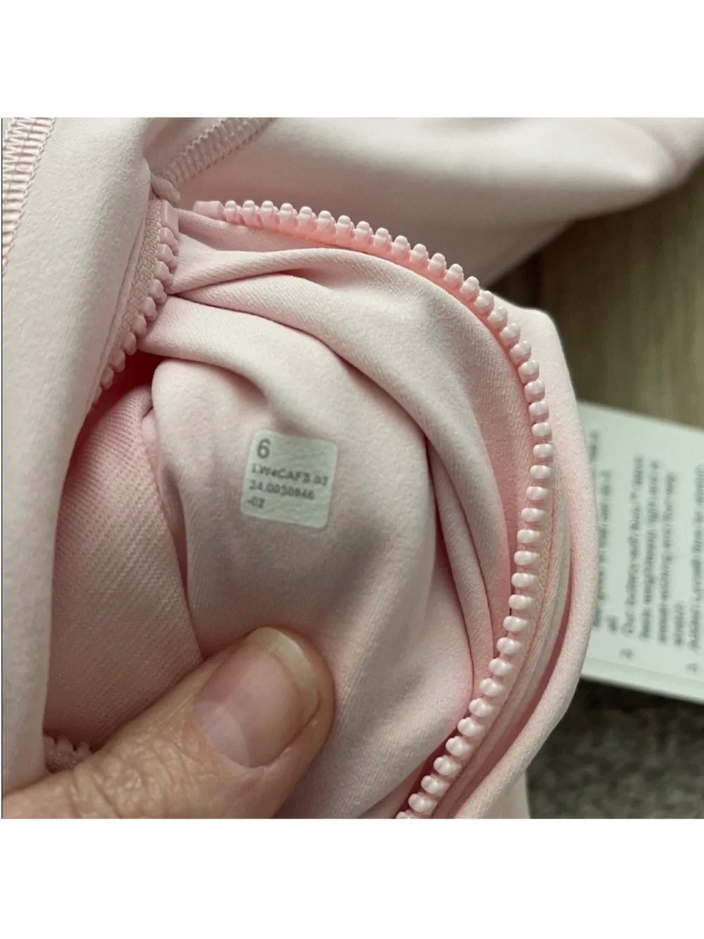 NWT Lululemon Define Jacket *Nulu Strawberry Milkshake Sz 6